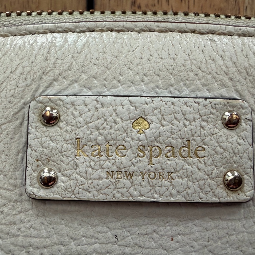 kate spade Navy and Cream Two-Tone Leather Crossbody - Picture 4 of 7